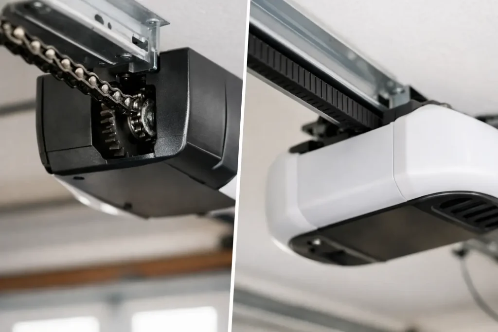 Chain vs Belt Garage Opener: Which Fits?