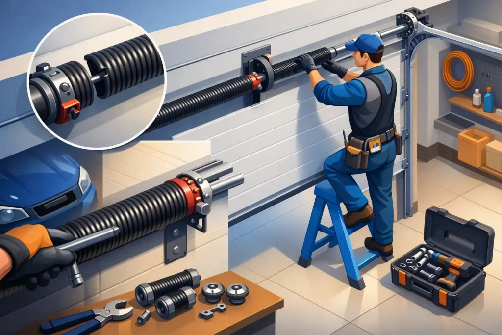 Garage Door Spring Replacement Service Facts