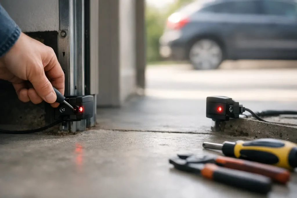 Garage Door Sensor Issues and Easy Fixes
