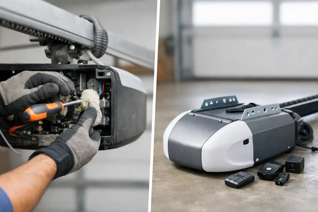 Garage Motor Repair Versus Replacement