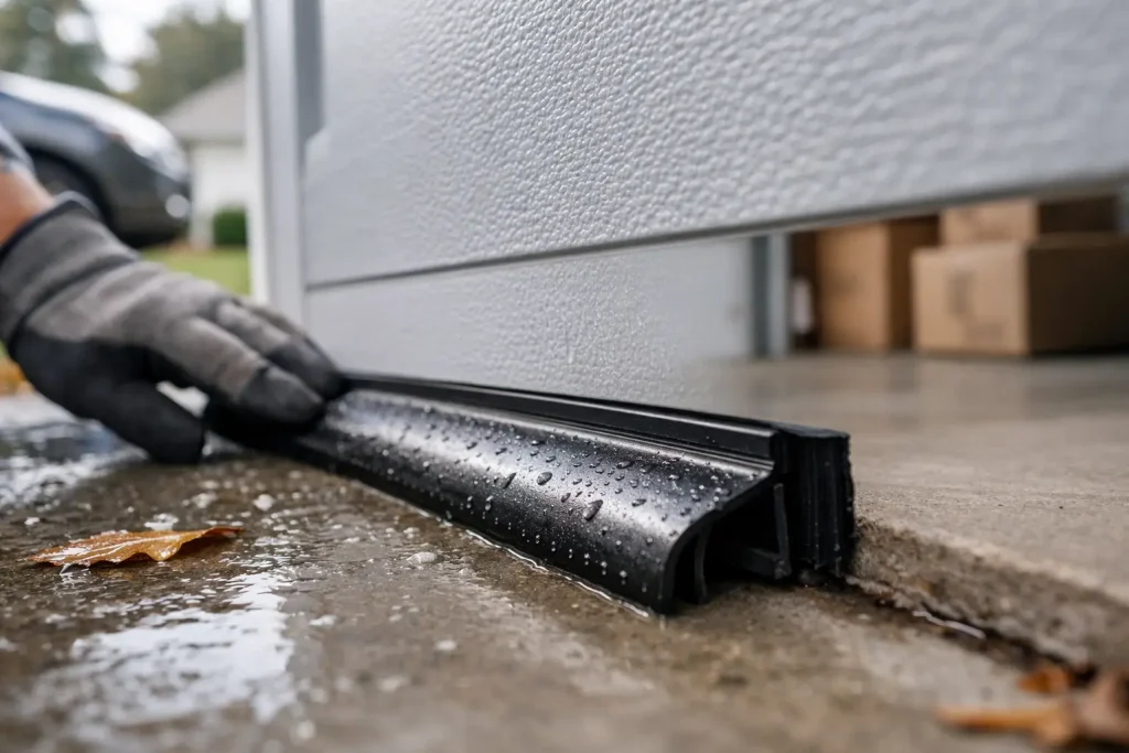 How a Garage Door Weather Seal Pays Off