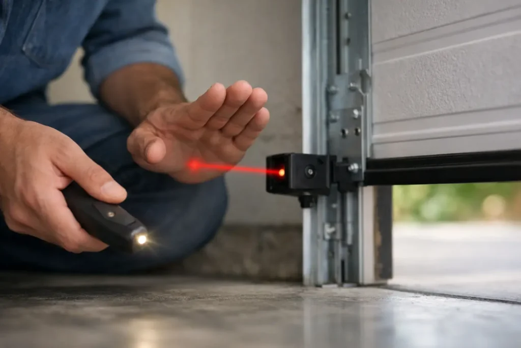 How to Test Garage Door Safety Sensors