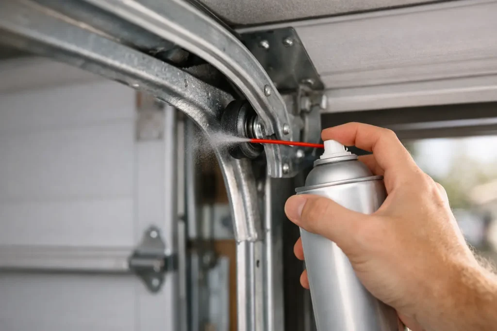 How to Lubricate Garage Door Tracks Right