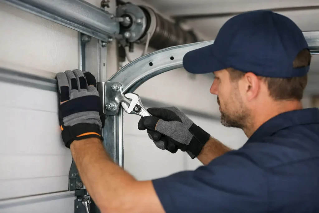 How to Realign Garage Door Tracks Safely