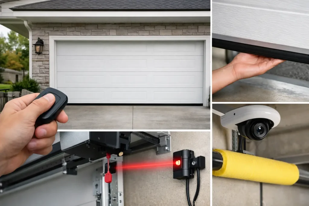 8 Best Garage Door Safety Upgrades for Homes