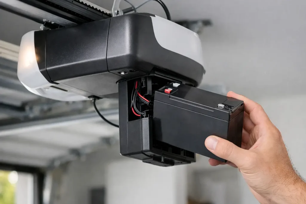 Garage Door Motor Battery Backup Explained