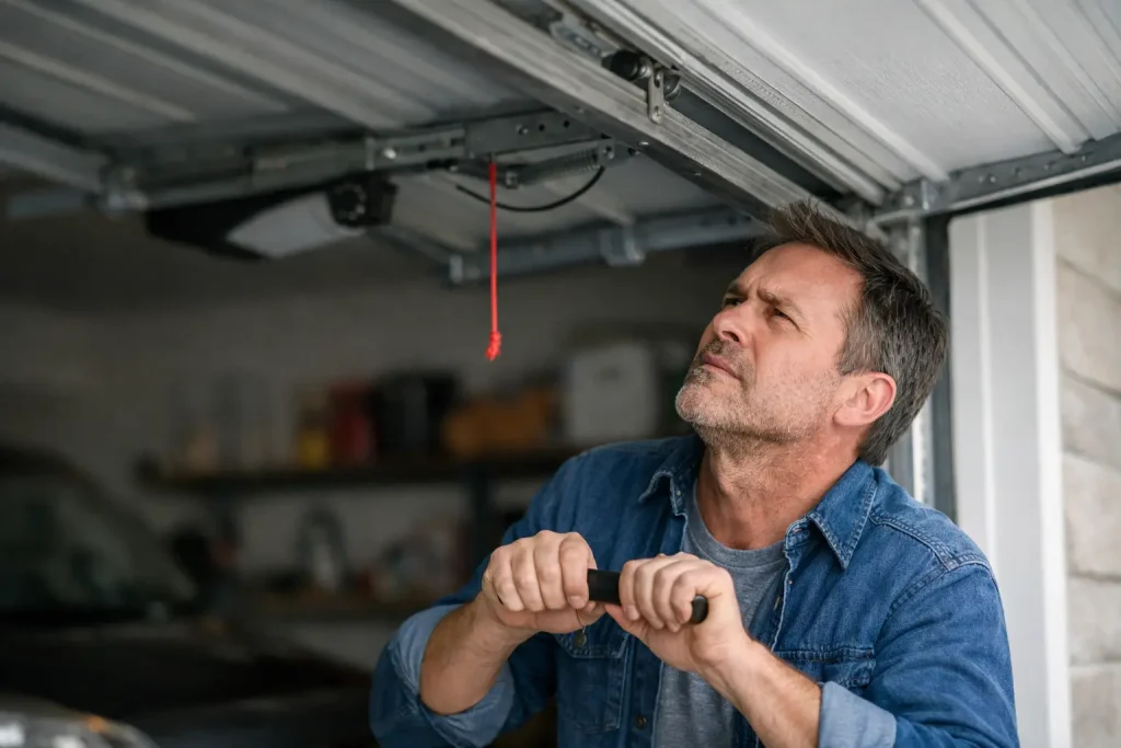 Garage Door Not Opening Manually?
